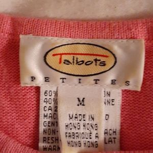 Talbots Petites Woman's Medium sweater tank top